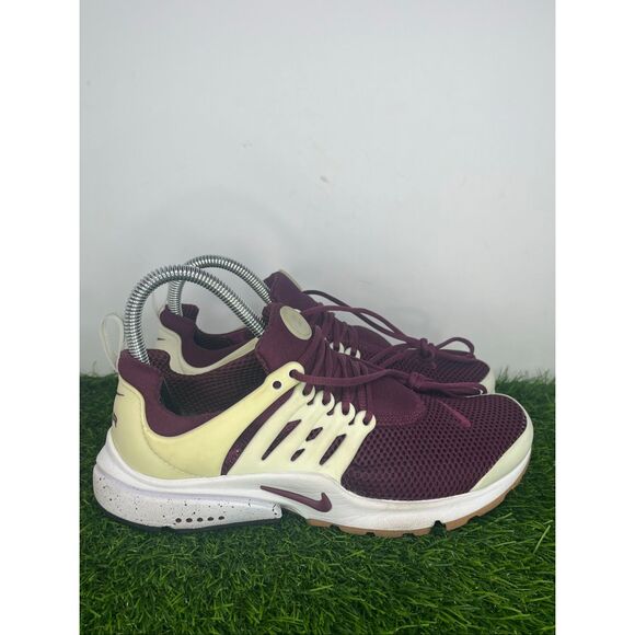 Nike Air Presto Burgundy Cream Women’s Size 8 (454440-998) Running Shoes - Picture 3 of 8